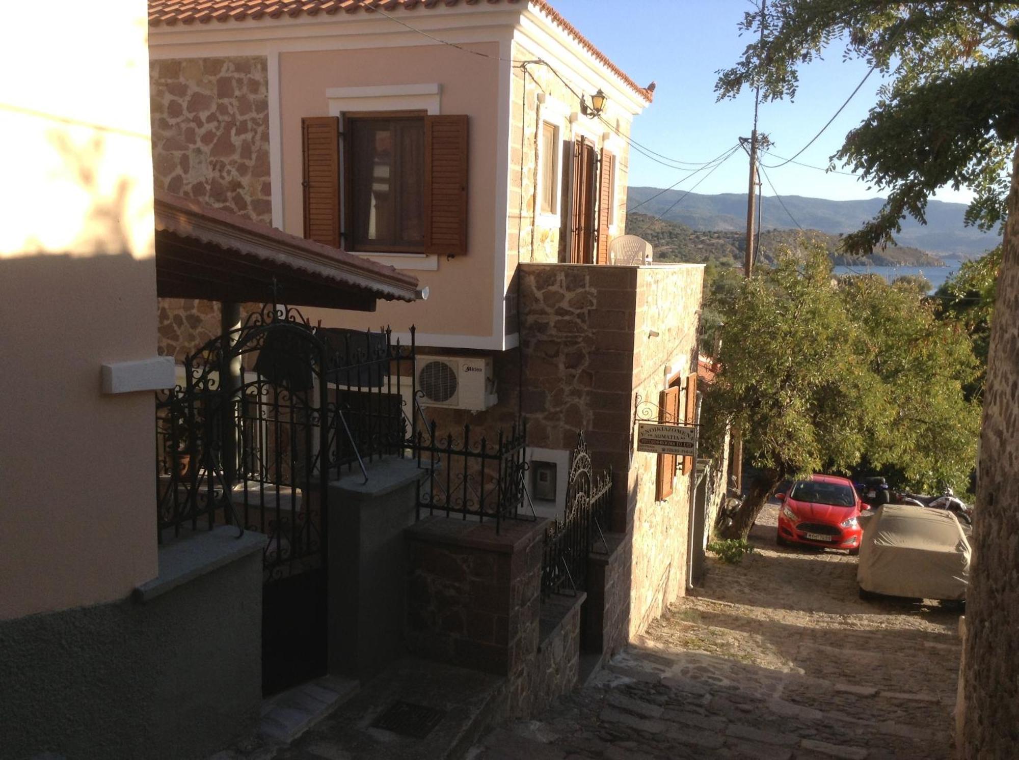 Mpaliaka Myrsini Apartment Mithimna Bagian luar foto