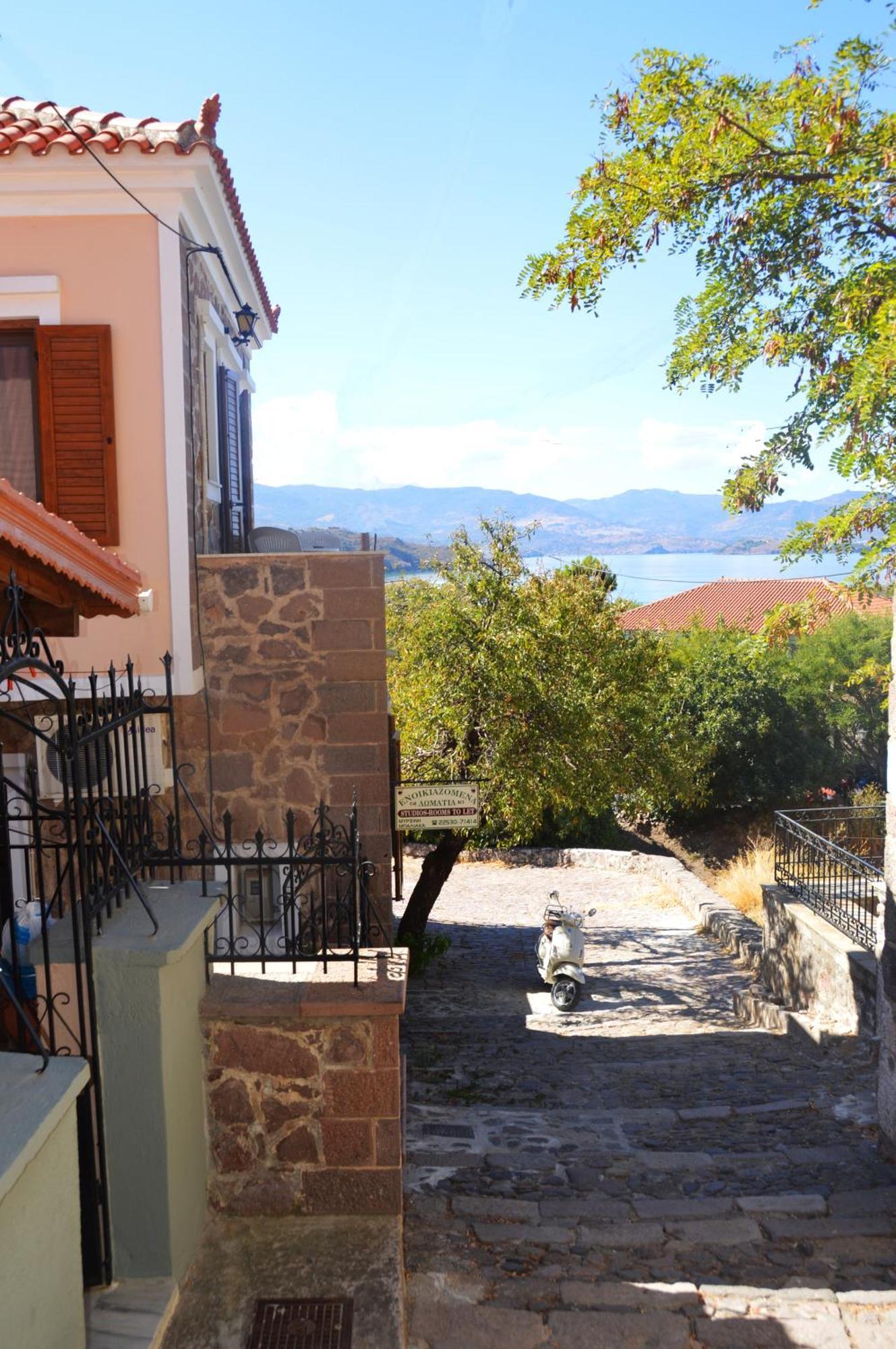 Mpaliaka Myrsini Apartment Mithimna Bagian luar foto